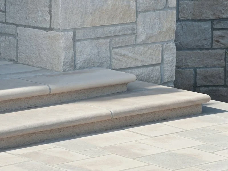 bullnose stone stair step