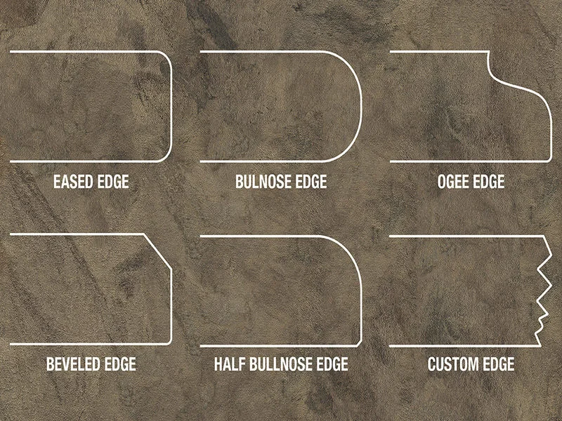 The Different Types of Granite Edge Profiles