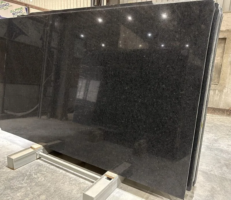 Rajasthan Black Granite Gangsaw Size Slab