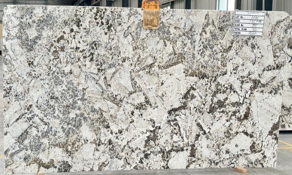 azul white granite gangsaw size 