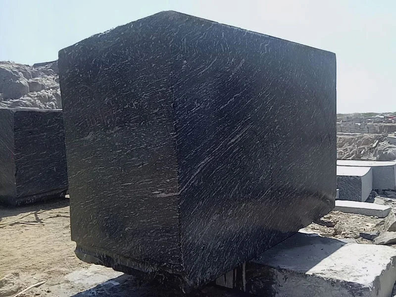 markino Black granite block indi
