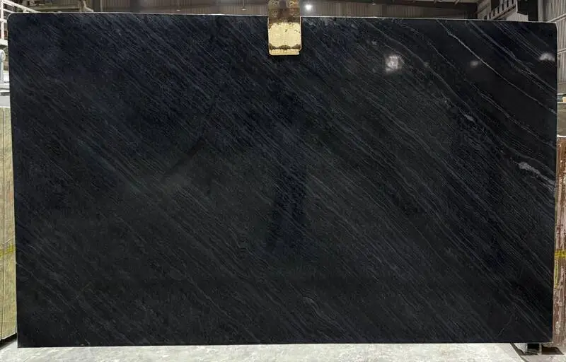 scorpion black granite full slab polished finish