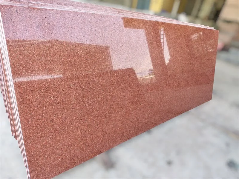 sindoori red granite slab and tiles