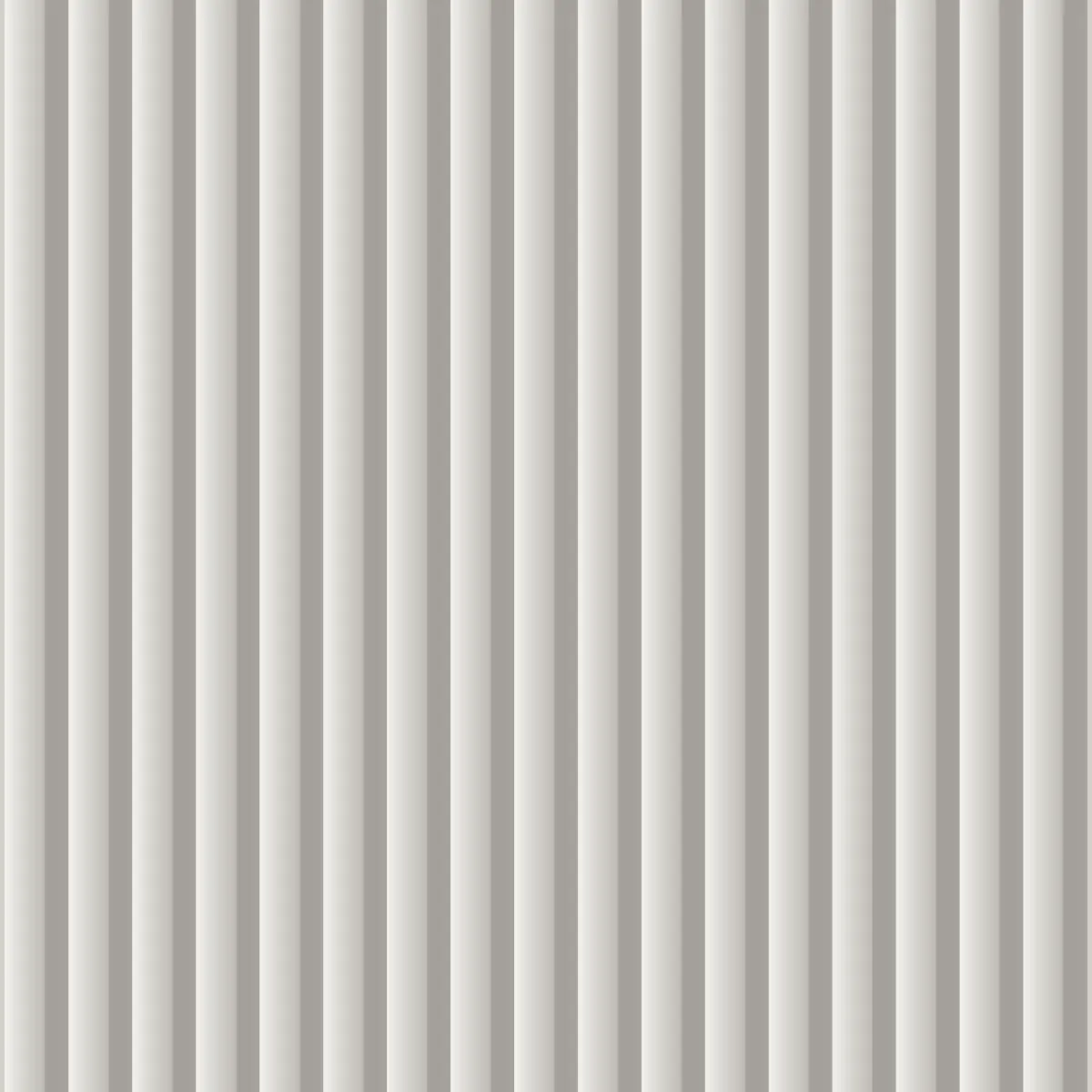 Siena fluted wall panel, front view