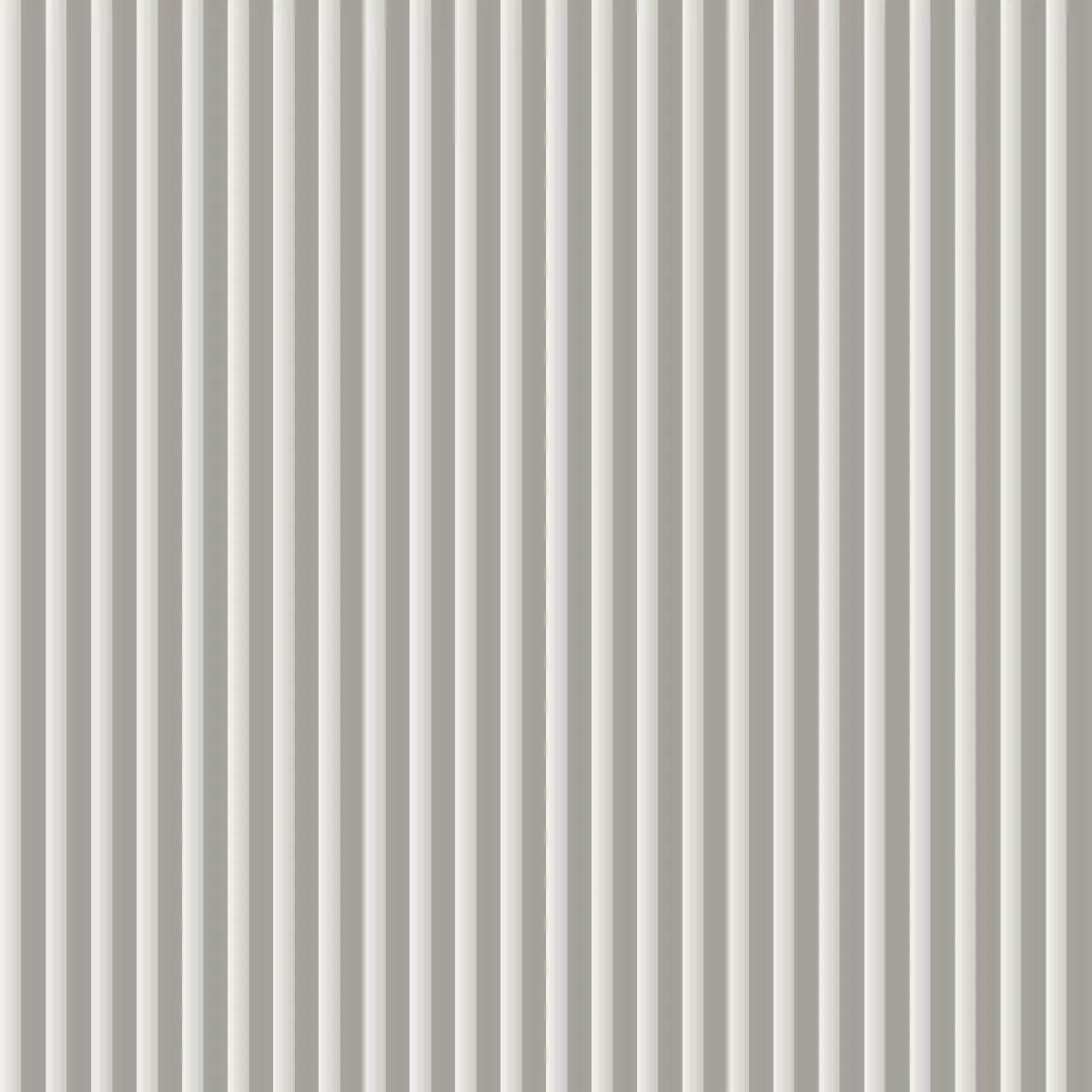 Modena fluted wall panel, front view
