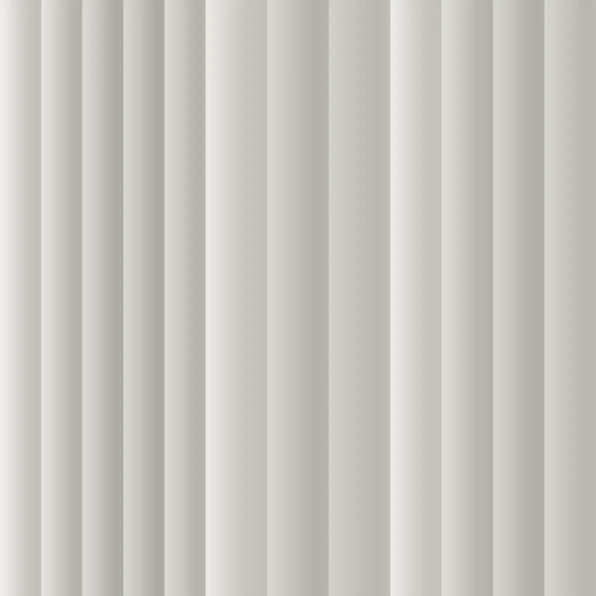 Cadence I fluted wall panel, front view