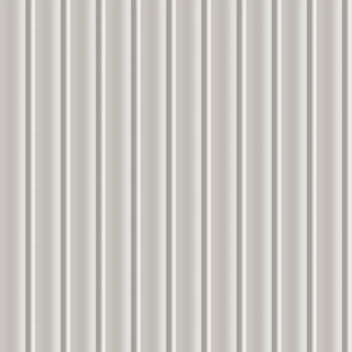 Twin Rhythm fluted wall panel, front view
