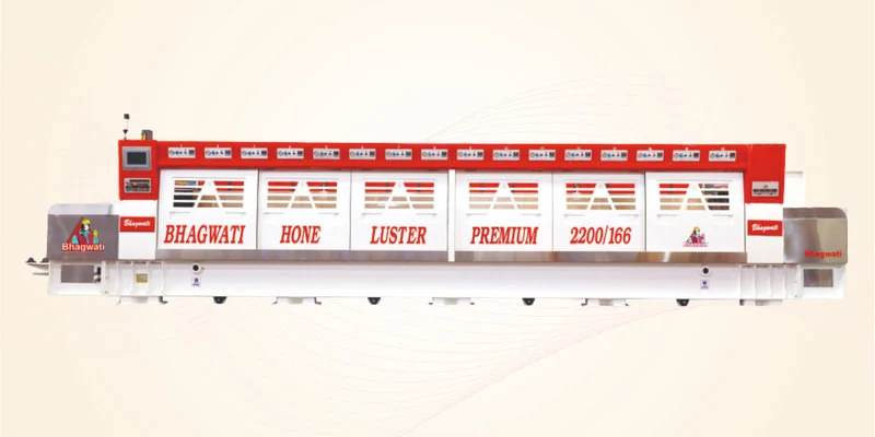 Granite line polishing machine at Granate Gallery