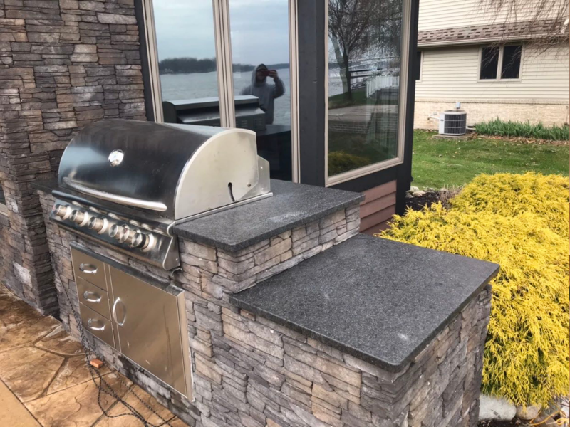 Brushed Finish Granite