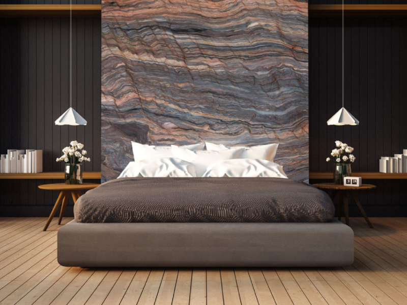 Granite Wall BedroomGranite Colours
