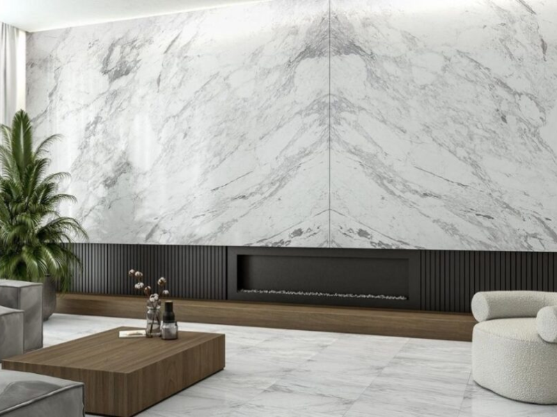 Granite Wall Living room