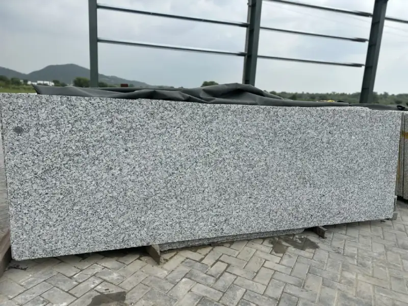 Honed Finish Platinum White Granite
