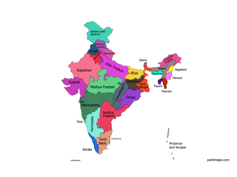 Indian Map