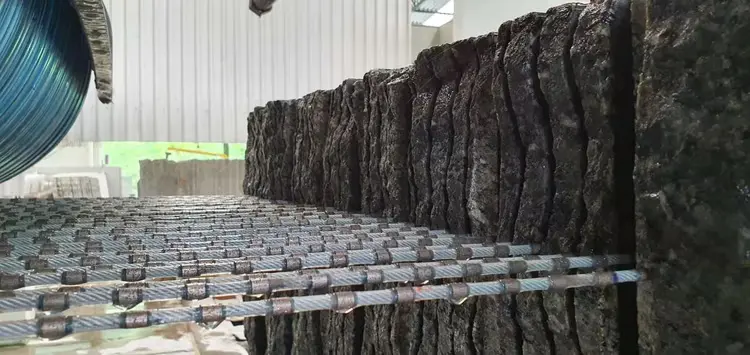 Multi Wire Saw Diamond Rope Bloc