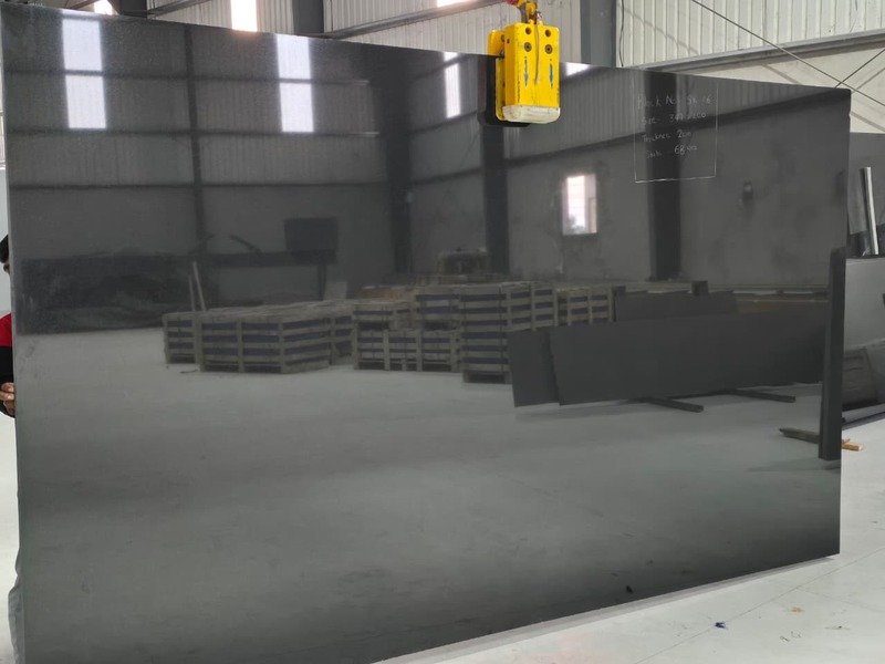 absolute black granite large slab