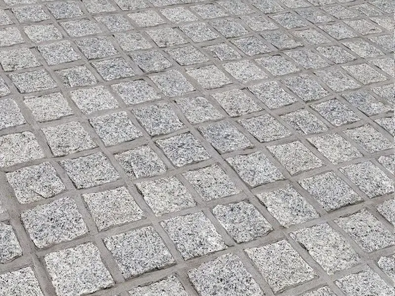 granite setts grey