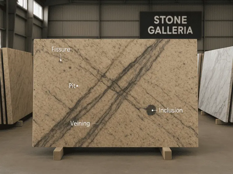 natural stone flaws